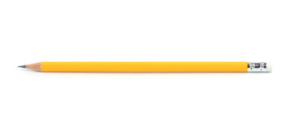 istock Yellow pencil isolated on white background 939352442