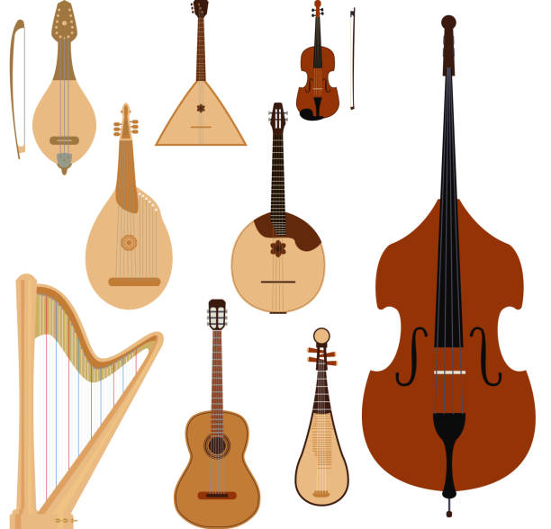 Stringed Dreamed Musical Instruments Classical Orchestra Art Sound