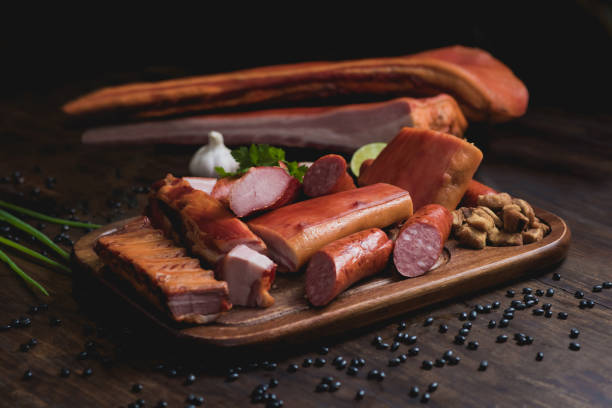 istock Ingredients of pork for Brazilian feijoada 939368296
