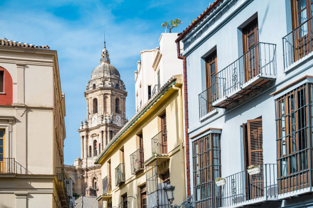 istock Old town and the Cathedral in Malaga Spain 939369012