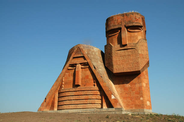 Stepanakert, Nagorno Karabakh, Armenia - July 24, 2006: The \