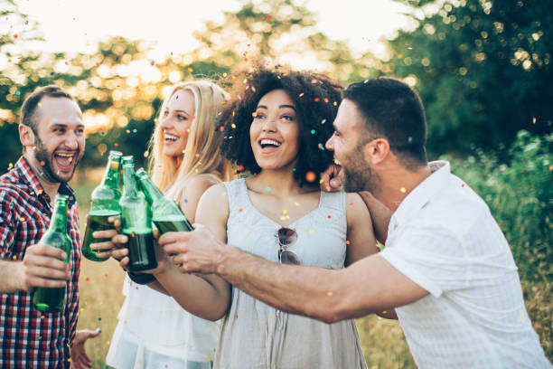 istock Friends celebrating in nature 939377740
