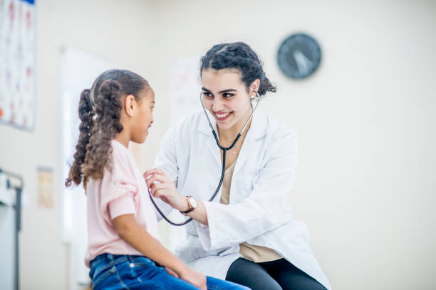 istock Female Doctor Taking Heartbeat Test 939382652