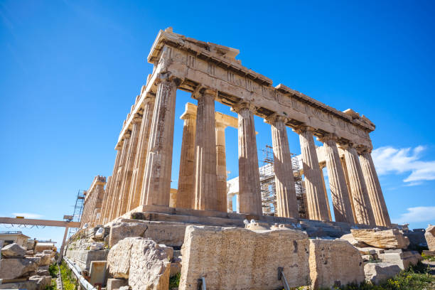 istock Parthenon temple on a sunny day. Acropolis in Athens, Greece 939435388
