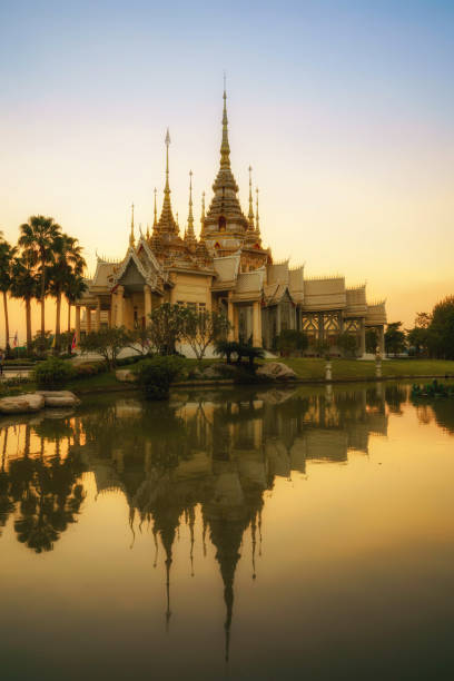 istock Thai Temple in silhouette. 939435858