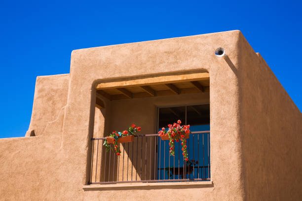 al sudoeste arizona adobe arquitectura residencial casa obra nueva, viviendas sin vender - 6731 fotografías e imágenes de stock