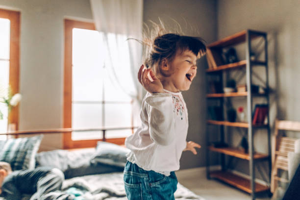 istock Girl playing in house 939446996