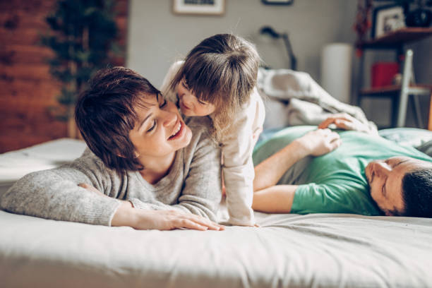 istock Family with one child 939453072