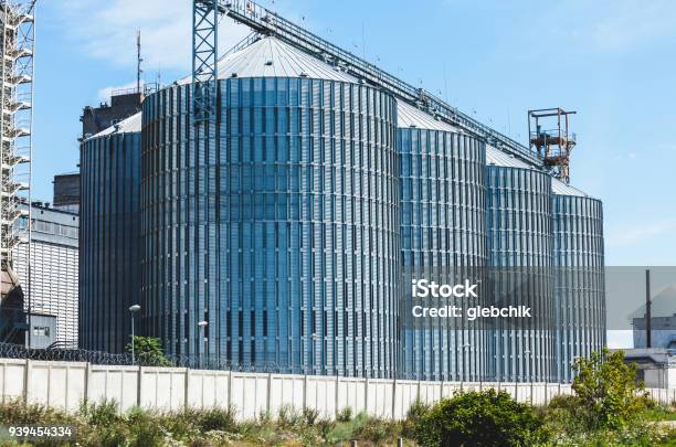 Modern Agrarian Processing Complex Stock Photo - Download Image Now ...