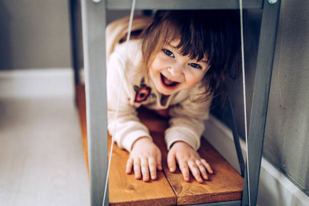 istock Girl playing in house 939463646