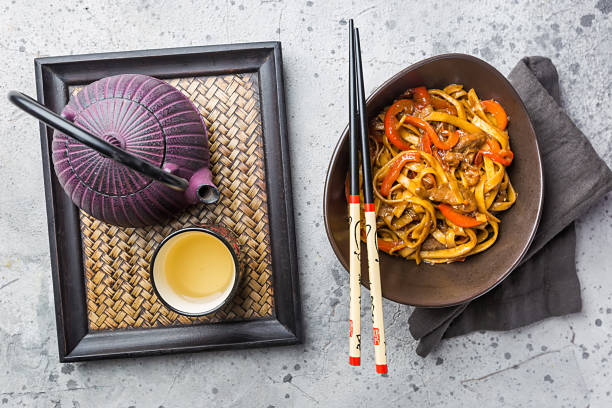 istock Stir fry udon noodles 939480676