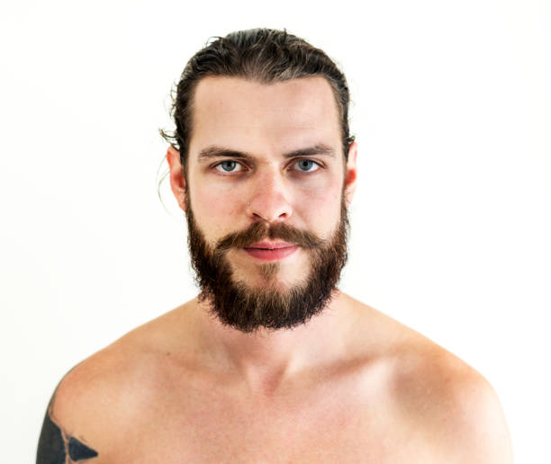 istock Portrait of tattooed man 939486200