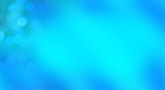 Blue colorful background with defocused lights. Abstract blue bokeh texture