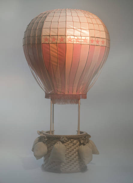 istock Model of Hot-air Balloon in Mist 939490408