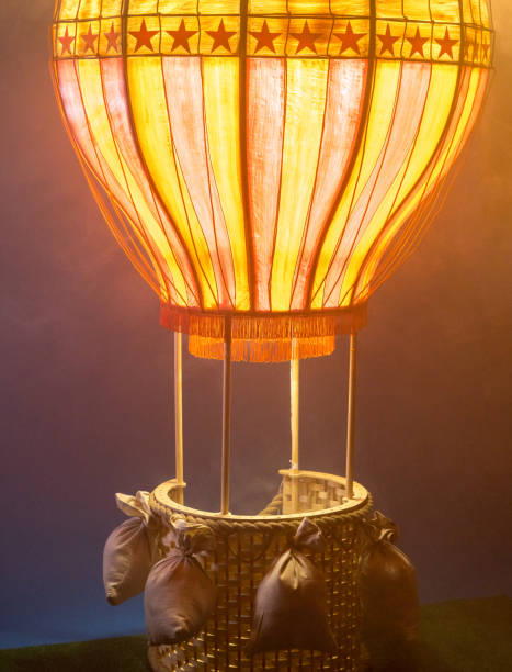 istock Toy Hot-air Balloon with Illuminated 939490458