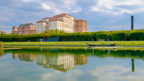 palace of venaria, reggia di venaria reale, turin, italy - venaria foto e immagini stock