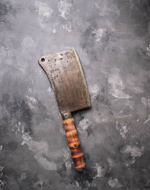 istock Butchers vintage cleaver for meat 939506176