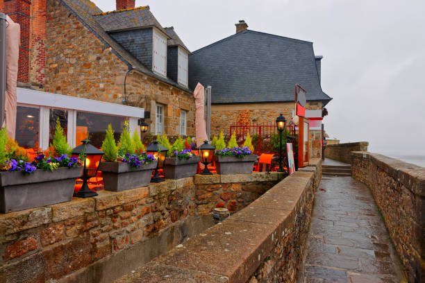 istock View in Mont Saint Michel Castle and Island 939509282