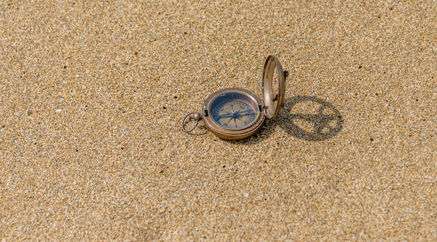 istock Antique Compass on a Beach in Italy 939509452