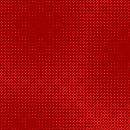 Red retro abstract halftone circle background pattern design