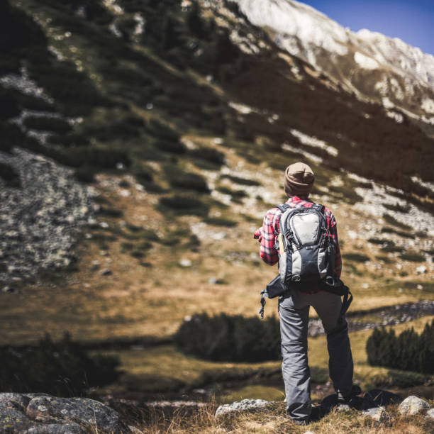 istock Hiking alone in the mountains 939518058