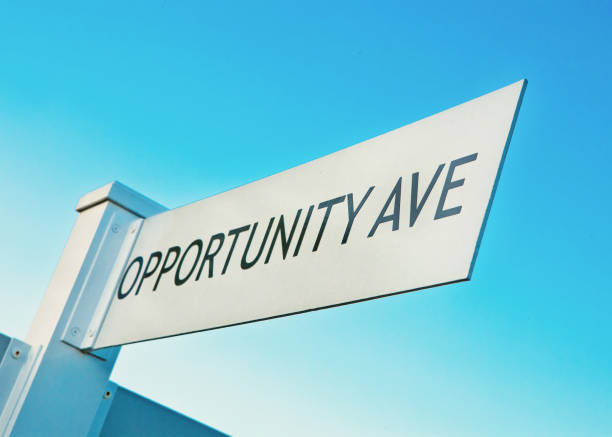 istock A road sign to opportunity ave 939538544
