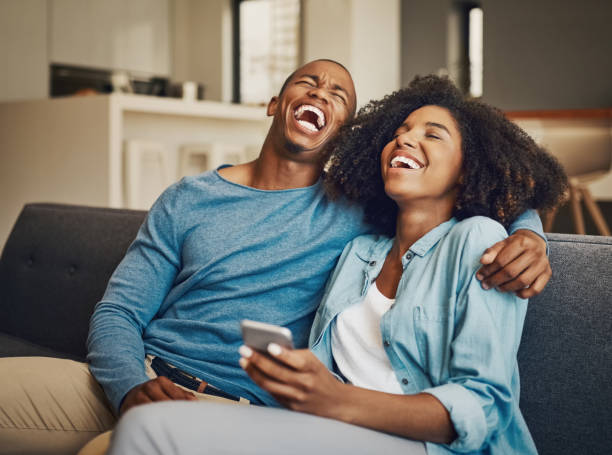 istock They just received the funniest text 939548684