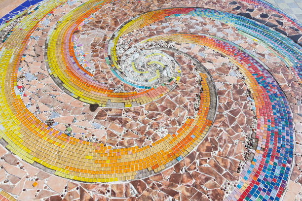 istock Beautiful texture of Colorful Mosaic 939554412