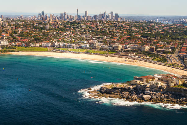 istock View from the air of Bondi beach 939557396