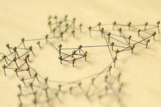 istock Concept of a social network with leader 939570982