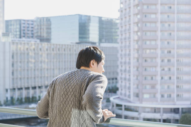 istock Man relaxed in the balcony 939579482