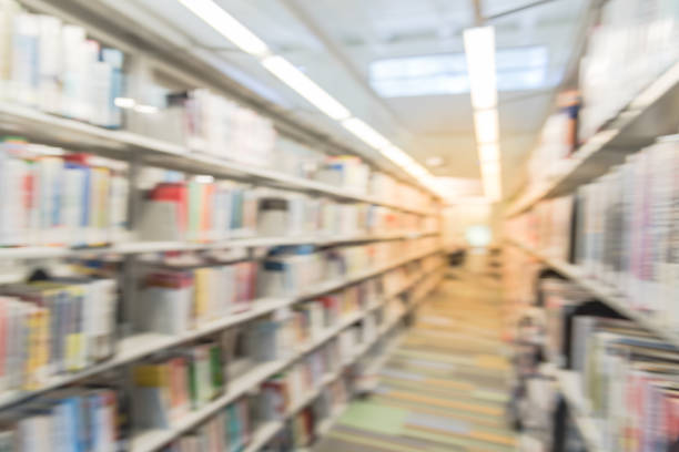 istock Abstract background public open space library in USA 939586444
