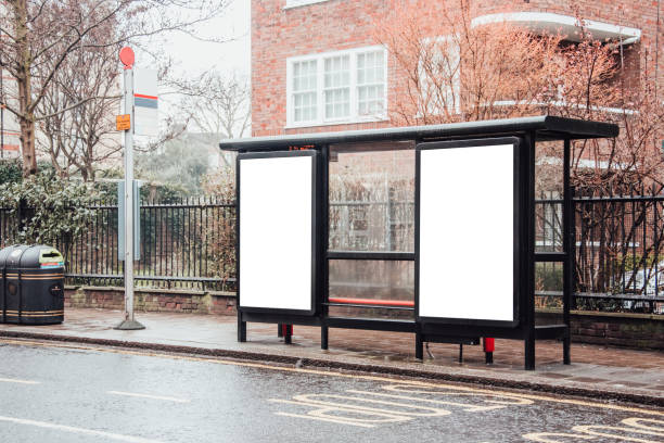 istock Blank billboards at bus station 939586680