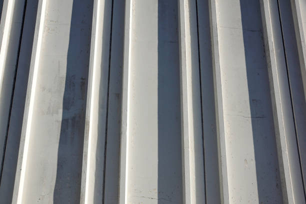 istock modern concrete facade. self-locking panels for industrial buildings 939589838