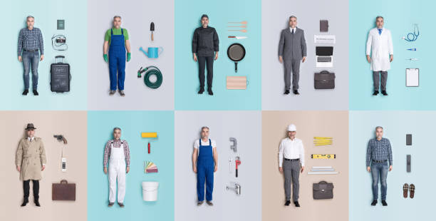Lifelike human dolls collection