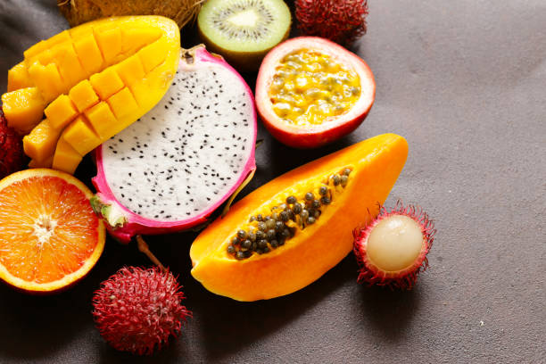 istock fresh tropical fruits 939604386
