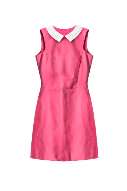 istock Pink dress isolated 939605496