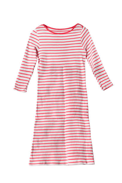 istock Striped dress isolated 939605510