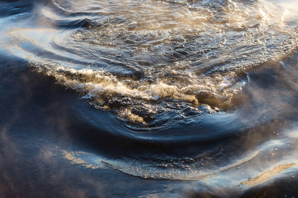 istock Water vapor on surface of cold water 939615260