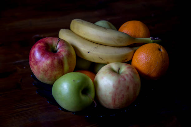 istock Plate full of fruits 939615618