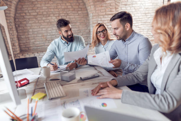 istock Business people working as a team in the office 939648066