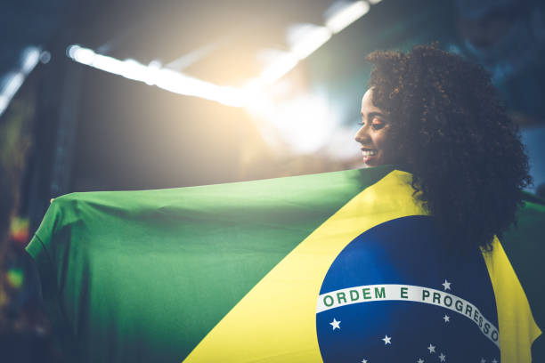 ブラジルのことを誇りに思っています。 - 世界スポーツ選手権 ストックフォトと画像