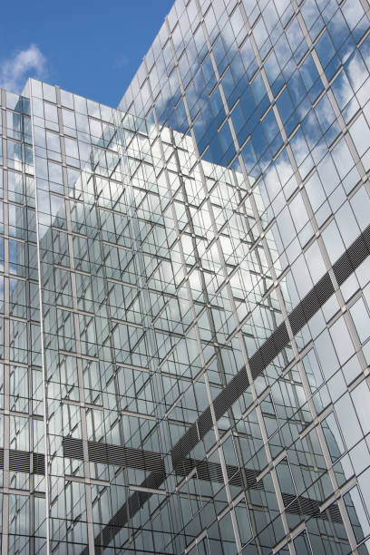 istock Glass Business Building Background 939665108