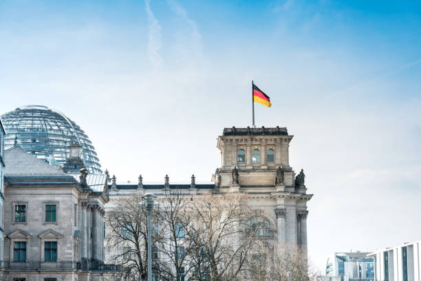 istock Reichstag building is a historic edifice in Berlin, Germany 939668820