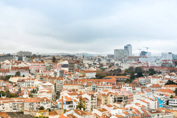 istock panoramic historic architectural Lisbon, Portugal 939669506