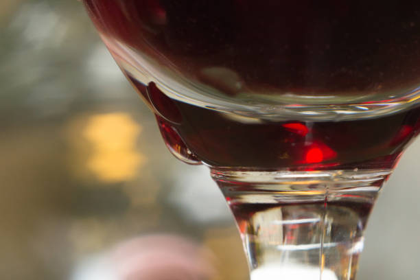 Grape juice isolated