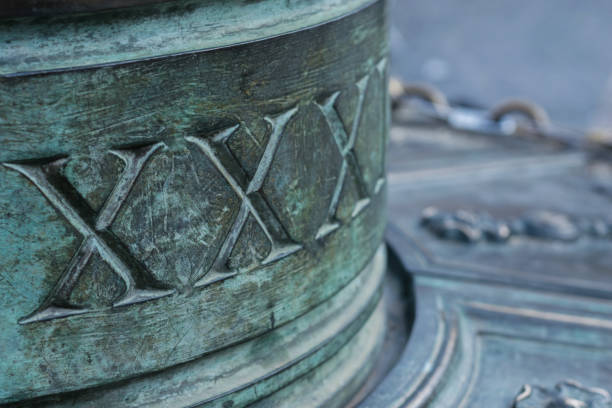 istock Roman numbers on an ancient fountain 939676250
