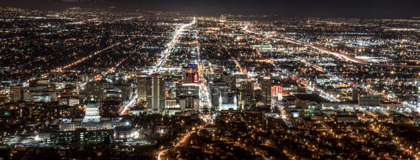 istock Salt Lake City at Night 939714206