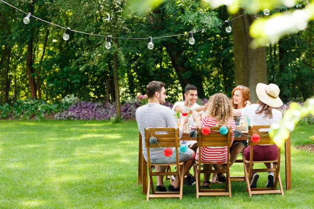 istock Friends during birthday party meeting 939722214