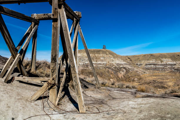 Star Coal Mine, Canadian Badlands, Drumheller, Alberta, Canada